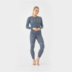 Komplet damskie bielizny termoaktywnej Viking Lana Pro, z wełną Merino. Szare bielizna sportowa damska Viking, s, bez wzorów, z wełny. Za 291.99 zł.