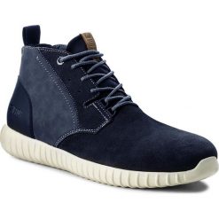 Trzewiki BIG STAR - Y174475 Navy. Szare botki męskie BIG STAR, bez wzorów, z materiału, eleganckie, bez obcasa, bez zapięcia. W wyprzedaży za 209.00 zł.