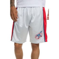 Szorty Houston Rockets Platinum Swingman. Szare szorty damskie Mitchell & Ness, bez wzorów, sportowe. Za 377.50 zł.