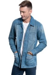 MĘSKA KURTKA JEANSOWA MUSTANG Corrado 1009086. Kurtki męskie Mustang, m, bez wzorów, z jeansu, bez kaptura. W wyprzedaży za 99.99 zł.