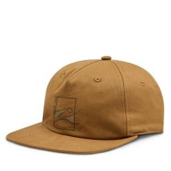 Czapka z daszkiem Buff. Brązowe czapki damskie Buff, bez wzorów. Za 79.99 zł.