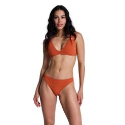 Majtki bikini o średnim kryciu dla Kobiety CURRENT COOLNESS Pomarańczowy. Brązowe bikini Roxy, bez wzorów, z elastanu. Za 139.99 zł.