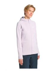 Bluza damska Jack Wolfskin Baiselberg Hooded FZ. Czerwone bluzy damskie Jack Wolfskin, l, bez wzorów, z materiału, bez ramiączek, bez kaptura. Za 359.99 zł.