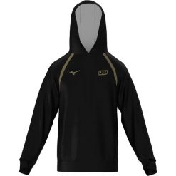 Bluza z kapturem Mizuno StarLigue LNH. Brązowe bluzy męskie Mizuno, bez wzorów, z kapturem, do piłki ręcznej. Za 371.50 zł.