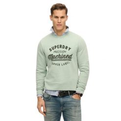 Bluza Superdry Vintage Wash. Zielone bluzy męskie Superdry, m, bez wzorów, klasyczne, bez ramiączek, bez kaptura. Za 319.00 zł.