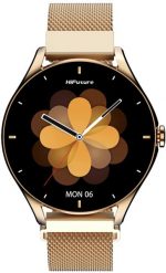 Smartwatch HiFuture AURA2 Rose gold smartwatch - zegarek. Czerwone zegarki smartwatch HiFuture, bez wzorów. Za 226.18 zł.