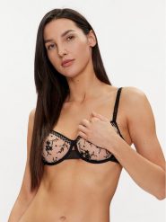 Passionata Biustonosz balkonetka Suzy P41RM5 Czarny. Czarne biustonosze Passionata, bez wzorów, z syntetyku. Za 149.99 zł.