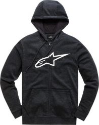 Alpinestars Bluza z kapturem ALPINESTARS AGELESS II ZIP HOODIE, Black/White Rozmiar: XL. Białe bluzy męskie Alpinestars, m, bez wzorów, bez ramiączek, z kapturem. Za 357.17 zł.
