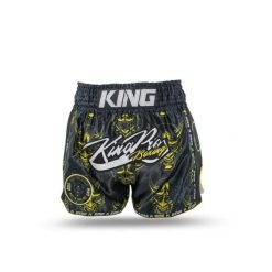 Szorty do boksu tajskiego King Pro Boxing Devil 2. Czarne szorty damskie KING PRO BOXING, bez wzorów, sportowe. Za 339.00 zł.