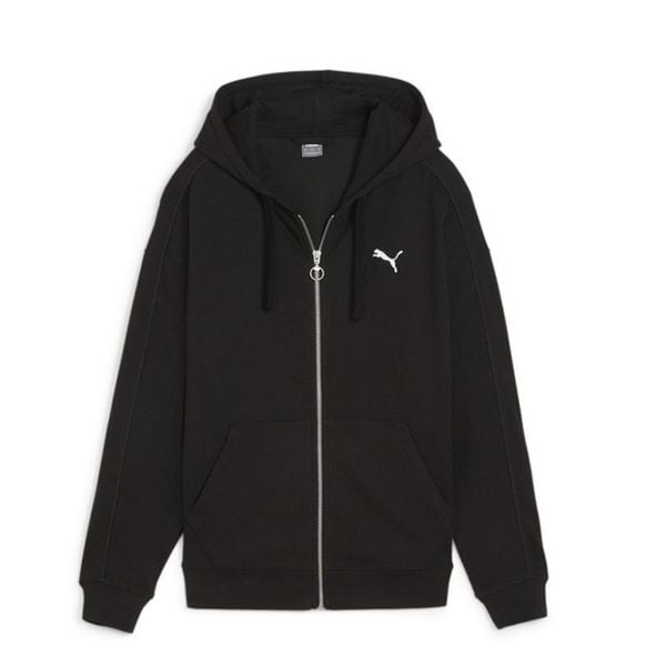Puma Bluza Her Full-Zip 67788201. Czarne bluzy damskie Puma, s, bez wzorów, sportowe, bez ramiączek, bez kaptura. Za 182.99 zł.