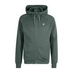 Bluza męska FILA Romulus Hooded Track. Czarne bluzy męskie Fila, m, bez wzorów, bez kaptura. Za 209.99 zł.