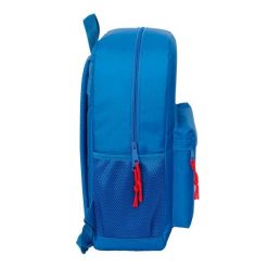 Plecak szkolny Superman Poliester 300D. Niebieskie plecaki męskie PRO BRANDS, bez wzorów, z poliesteru. Za 208.40 zł.