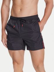 HUGO Szorty kąpielowe Fab 50500973 Czarny Regular Fit. Czarne kąpielówki męskie Hugo, m, bez wzorów, z syntetyku. Za 259.99 zł.
