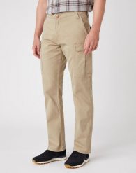SPODNIE MĘSKIE WRANGLER CASEY CARGO SADDLE W1C250327 112127691. Białe spodnie materiałowe męskie Wrangler, l, bez wzorów, z bawełny. Za 209.99 zł.