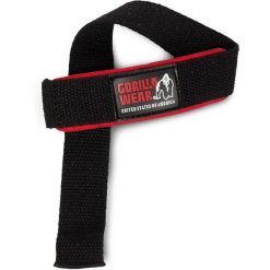 Padded Lifting Straps - Czarny. Czarne paski damskie GORILLA WEAR, sportowe. Za 98.00 zł.