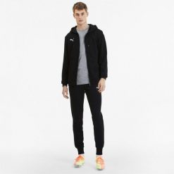 Kurtka Z Kapturem Puma Teamgoal 23 Casuals Dorosłych. Czarne kurtki sportowe męskie Puma, m, bez wzorów, z bawełny, z kapturem. Za 186.99 zł.