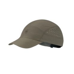 Czapka do biegania Buff Speed Cap. Zielone czapki damskie Buff, bez wzorów, z materiału. Za 131.99 zł.