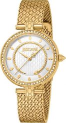 Zegarek Just Cavalli Zegarek marki Just Cavalli model JC1L240M kolor Zółty. Akcesoria damski. Sezon: Cały rok NoSize. Żółte zegarki damskie Just Cavalli. Za 476.50 zł.