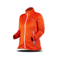 Bluza Trimm ECHO LADY. Brązowe bluzy damskie TRIMM, na zimę, bez wzorów, sportowe, bez ramiączek, bez kaptura. W wyprzedaży za 175.00 zł.