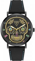 Zegarek męski Guess GW0961G1 czarny. Czarne zegarki męskie Guess, z aplikacjami. Za 719.00 zł.