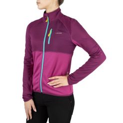 Bluza sportowa damska Viking Midland Lady. Czerwone bluzy damskie Viking, s, bez wzorów, z materiału, sportowe, bez ramiączek, bez kaptura. Za 186.92 zł.