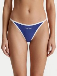 Calvin Klein Underwear Stringi LV00QF8892 Niebieski. Niebieskie majtki damskie Calvin Klein Underwear. Za 99.99 zł.