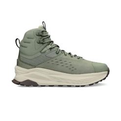 Damskie buty trekkingowe Altra Olympus 6 GTX Mid. Zielone obuwie trekkingowe damskie Altra, z gore-texu, przed kolano, bez zapięcia. Za 978.50 zł.
