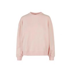 Damska bluza z okrągłym dekoltem Build Your Brand Oversized. Czarne bluzy damskie BUILD YOUR BRAND, xl, bez wzorów, bez ramiączek, bez kaptura. Za 176.50 zł.