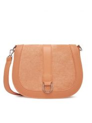 DeeZee Torebka DZE-S-020-07 Pomarańczowy. Brązowe listonoszki damskie DeeZee, bez wzorów, z materiału, bez dodatków. Za 129.99 zł.