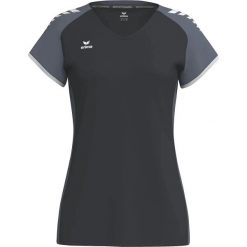 Damski tank top Erima Wings. Czarne topy damskie Erima, bez wzorów, bez kołnierzyka, bez ramiączek. Za 216.50 zł.