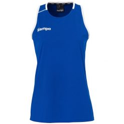 Damska koszulka typu tank top Kempa Player. Białe topy damskie Kempa, xl, bez wzorów, sportowe, bez kołnierzyka, bez ramiączek. Za 136.50 zł.