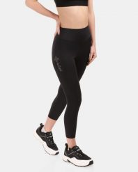 Damskie legginsy treningowe Kilpi RIVIAN-W. Czarne legginsy damskie Kilpi, bez wzorów, z materiału. Za 256.81 zł.