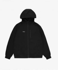 Russell Athletic Prosto Tech Zip Speedy Hoodie Czarne M (KL242MSWE2011). Czarne bluzy męskie Russell Athletic, m, bez wzorów, bez kaptura. Za 215.50 zł.