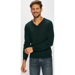 G-Star Raw - Sweter. Zielone swetry męskie G-Star Raw, m, bez wzorów, z dzianiny, bez kołnierzyka, bez ramiączek. W wyprzedaży za 299.90 zł.