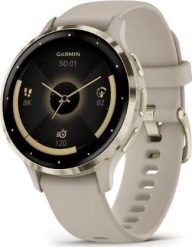 Zegarek sportowy Garmin Venu 3S Beżowy (010-02785-02). Brązowe zegarki sportowe Garmin, bez wzorów. Za 1,753.99 zł.