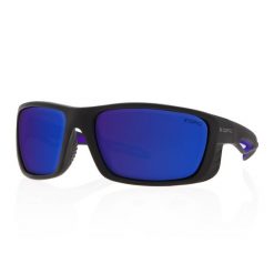 Okulary przeciwsłoneczne SPORT EVEREST Matt Black Blue/ BlueREVO + ETUI. Czarne okulary przeciwsłoneczne damskie OPC. Za 179.99 zł.