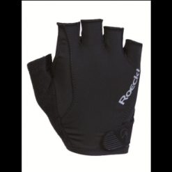 Rękawiczki rowerowe Roeckl Basel. Czarne rękawiczki damskie ROECKL, bez wzorów. Za 138.00 zł.