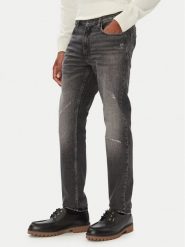 HUGO Jeansy 50568074 Szary Extra Slim Fit. Szare jeansy męskie Hugo, z bawełny. Za 549.99 zł.