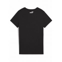 Damska koszulka PUMA SPORT z grafiką PUMA Black. Czarne koszulki sportowe damskie Puma, l, bez wzorów, z gumy, bez ramiączek, na fitness i siłownię. W wyprzedaży za 69.00 zł.