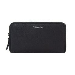 Tamaris Portmonetka TAS Amanda Portfele 1 ct Czarny Damski. Czarne portfele damskie Tamaris, ze skóry. Za 305.99 zł.