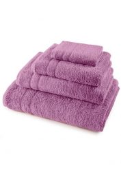 Ręczniki z miękkiego materiału. Niebieskie stroje kąpielowe damskie bonprix, m, bez wzorów, z bawełny. Za 34.99 zł.