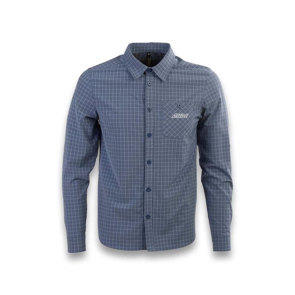 Koszula Ande Arizona M/L Dorośli. Niebieskie koszule męskie ANDE, l, bez wzorów, z elastanu, sportowe, bez kołnierzyka, bez ramiączek. Za 314.99 zł.