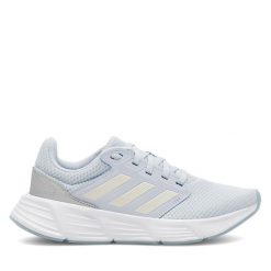 Buty do biegania adidas. Niebieskie obuwie sportowe damskie Adidas, bez wzorów, bez zapięcia, do biegania. Za 249.99 zł.
