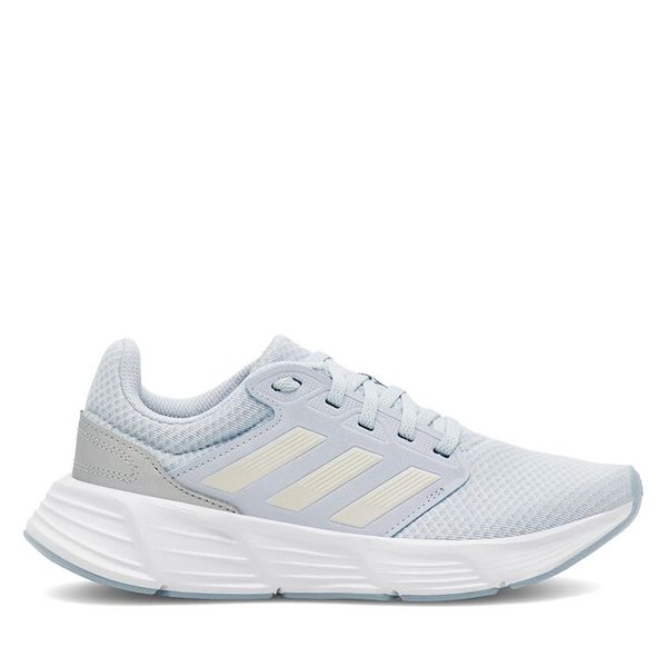 Buty do biegania adidas. Niebieskie obuwie sportowe damskie Adidas, bez wzorów, bez zapięcia, do biegania. Za 249.99 zł.