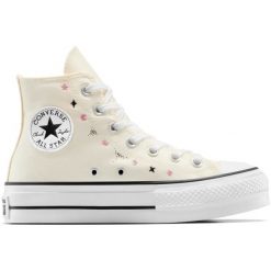 Adidasy Converse Chuck Taylor All Star Lift Platform, Dla obu płci. Brązowe obuwie sportowe damskie Converse, bez wzorów, bez zapięcia. Za 490.00 zł.