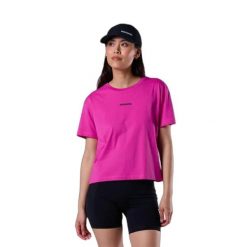 T-shirt damski Rossignol Presset. Czerwone t-shirty damskie Rossignol, bez wzorów, z bawełny, bez kołnierzyka, bez ramiączek. Za 251.00 zł.