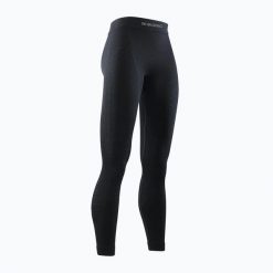 Spodnie damskie X-Bionic Merino. Czarne bielizna sportowa damska XBIONIC, l, bez wzorów. W wyprzedaży za 669.00 zł.