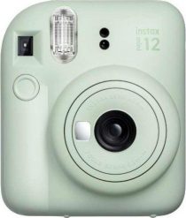 Aparat cyfrowy Fujifilm Instax Mini 12 zielony. Aparaty kompaktowe FUJIFILM. Za 356.60 zł.