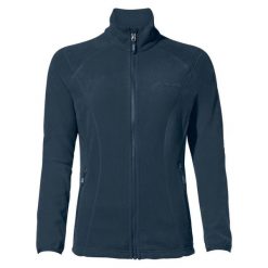 Bluza polarowa damska Vaude Rosemoor Fleece Jacket II. Niebieskie bluzy damskie Vaude, xs, bez wzorów, z polaru, bez ramiączek, bez kaptura. Za 298.99 zł.