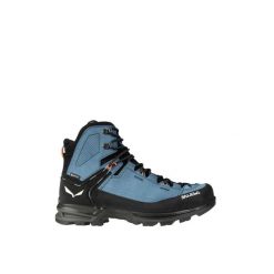 Buty trekkingowe męskie Mtn Trainer 2 Mid GTX. Czarne trekkingi męskie Salewa, na zimę, bez zapięcia. Za 1,139.00 zł.